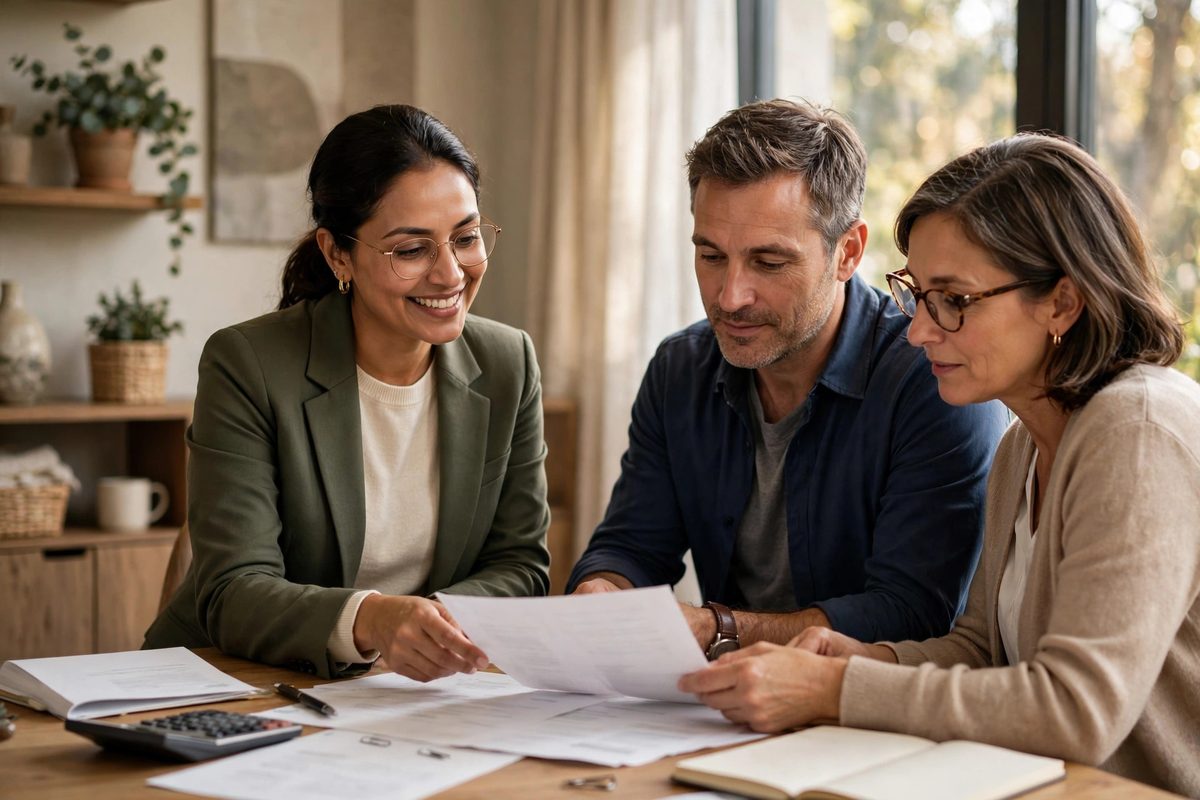 A tax consultation at Access Cornerstone